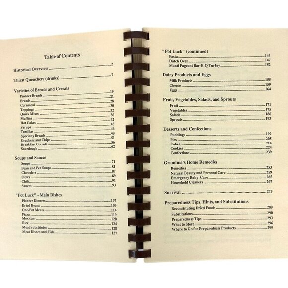 Cookin With Home Storage By Vicki Tate Revised Ed Spiral Bound Cookbook 1993 - Picture 5 of 12